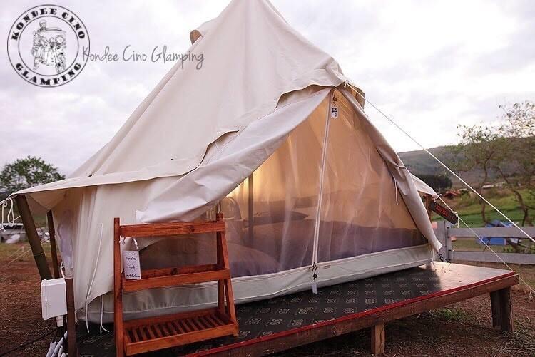Kondee Cino Cafe & Glamping Hotell Khao Kho Exteriör bild