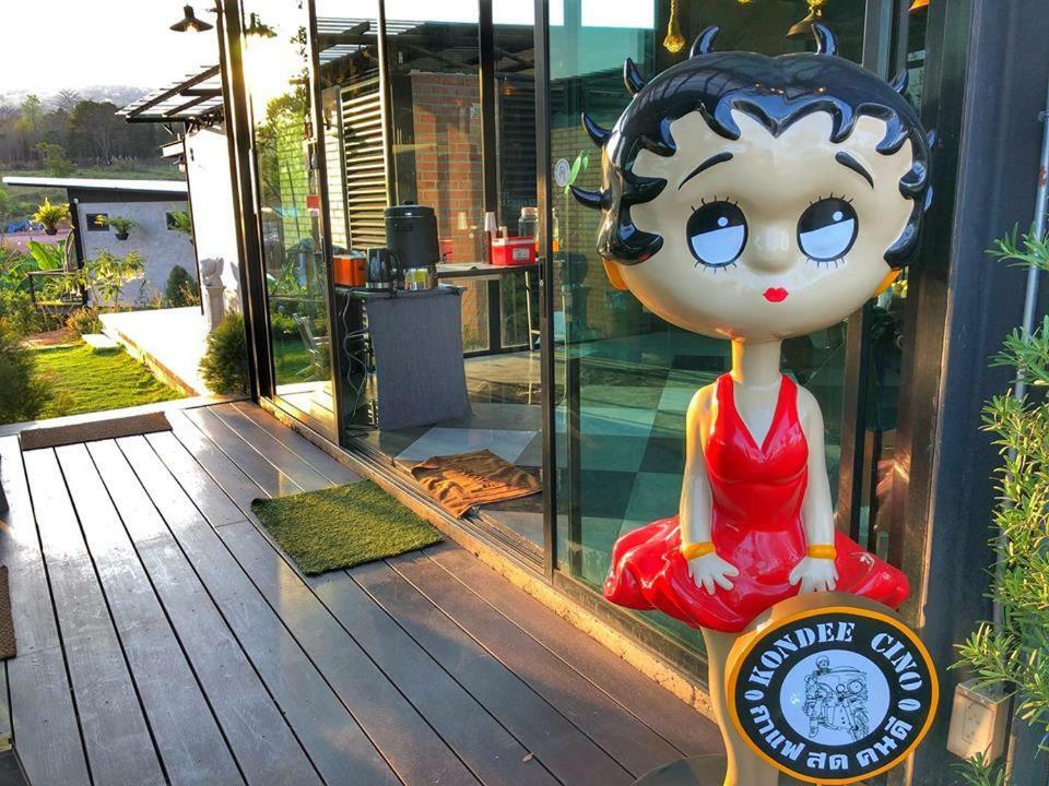 Kondee Cino Cafe & Glamping Hotell Khao Kho Exteriör bild