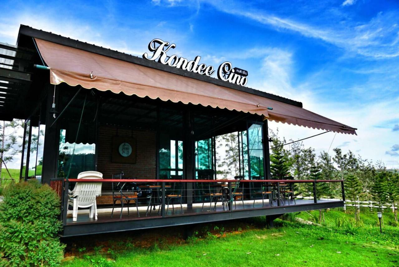Kondee Cino Cafe & Glamping Hotell Khao Kho Exteriör bild